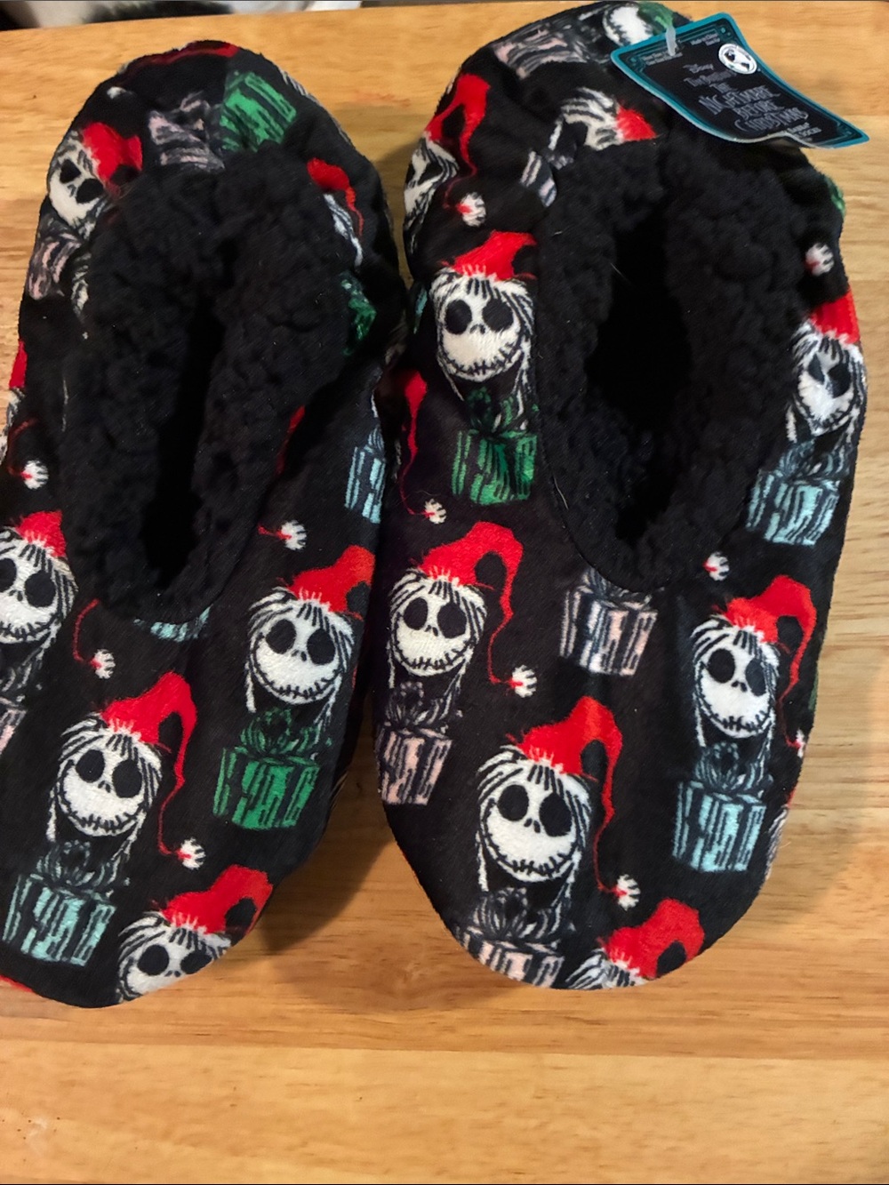 Nightmare Before Christmas Comfy Slippers